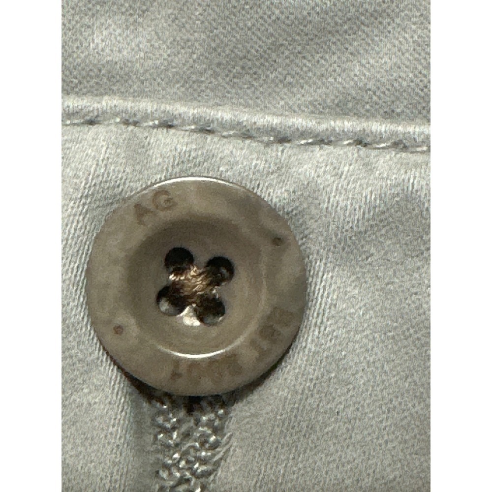 AG Adriano Goldschmied Cipher Slim Fit Shorts Mens Gray Cotton Blend Size 36 - Picture 5 of 11